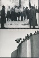 Filmfotók (pl. Körhinta, Hideg napok, stb.), 6 db fotó, 9×12 és 12,5×18 cm