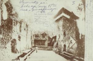 1901 Nevicke, Nyevicke (Ungvár); vár belseje / courtyard of the castle. photo