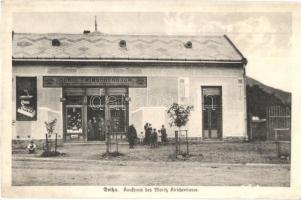 1927 Dolha, Dovhe; Móric Kirschenbaum üzlete / Kaufhaus / shop