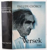 Faludy György: Versek. Bp.,2001, Magyar Világ. Kiadói műbőr-kötés, kiadói papír védőborítóban. A szerző, Faludy György (1910-2006.) által dedikált.