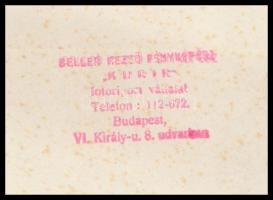 cca 1930-1940 Báli fotók, 4 db fotó, pecséttel jelzett, közte sérült, 17×23 cm