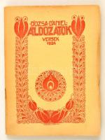 Dózsa Dániel: Áldozatok. Versek. Bp., 1924, Sugár Nyomda Budafok. Kopott gerincű papírkötésben, felvágatlan példány.