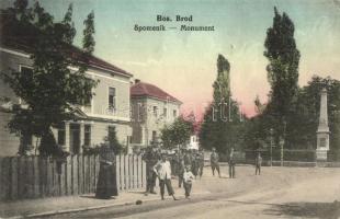 1915 Brod, Bosanski Brod; Spomenik / monument (EK)