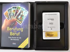 Vegyes tarot kártya tétel: kártyapakli, útmutató könyv, videokazetta, összesen 5 db