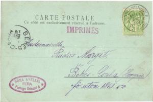 1899 Constantinople, Istanbul; Tour de Léandre / tower