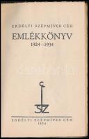 Erdélyi Szépmíves Céh emlékkönyv. 1924-1934. Kiadói papírborítékban