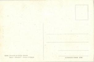 5 db RÉGI albán népviseletes motívumlap / 5 pre-1945 Albanian folklore motive postcards. Photo Studi...