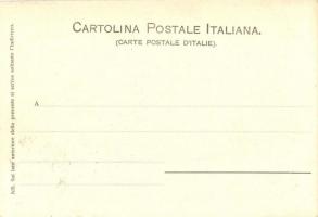 Lago di Misurina, Albergo / lake and hotel. Art Nouveau, floral