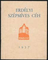 1937 Erdélyi Szépmíves Céh prospektusa, naptárral, könyvjegyzékkel, megrendelő lappal.