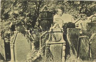 Praha, Prag; Alter Judenfriedhof / old Jewish cemetery, Judaica