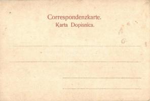 Sarajevo, Israel. Tempel, K.u.K. Corpscommando / synagogue, K.u.K. army headquarters. Judaica (EK)