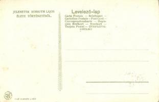 Jelenetek Kossuth Lajos élete történetéből. I. kiadás I. kép. Athenaeum Rt. Kossuth családi címer (K...