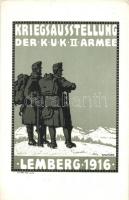 1916 Kriegsausstellung der K.u.K. II. Armee. Lemberg / WWI K.u.k. military exhibition in Lviv s: E. Kutzer