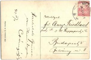 1914-16 Mezőlaborc, Medzilaborce; Az oroszdúlta Zemplén. templom rom / WWI church ruins after the Ru...