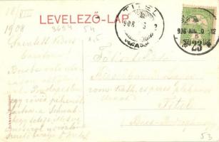 1908 Budapest XII. Svábhegy, templom, Községi elemi népiskola