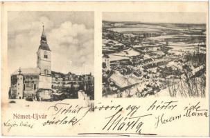 1905 Németújvár, Güssing; templom / Kirche / church