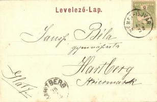 1905 Németújvár, Güssing; templom / Kirche / church