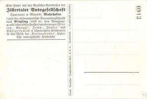 1937 Dornauberg-Schlucht, diese Karte berechtigt zur einmaligen Hin- und Rückfahrt mit einem Kraftwa...