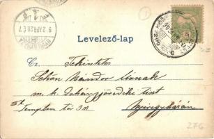 1902 Huszt, Chust; Református templom / Calvinist church