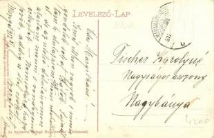 1912 Kőrösmező, Yasinia, Jassinja; Apsineczi vízfogó megeresztése / discharge of the dam (Rb)