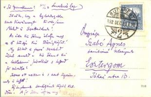 1932 Budapest XII. Városmajori templom télen. photo (Rb)