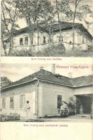 1907 Tiszaug, Tisza-Ugh; Báró Fechtig Imre kastélya (EK)