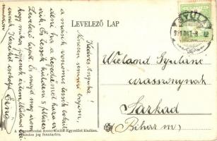 1911 Nagyszalonta, Salonta; Wessely és Fazekas üzlete, látkép 1907-ből. Arany Emlékegyesület kiadása...