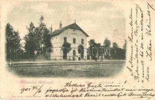 1901 Békés, vasúti indóház, vasútállomás (EB)
