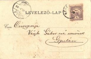 1901 Békés, vasúti indóház, vasútállomás (EB)