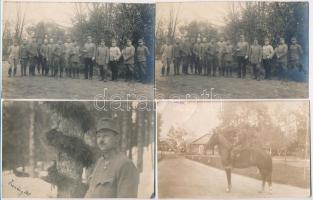 1916-1917 Osztrák-magyar és német katonai egységek a Brassó környéki hegyekben. 37 db érdekes fotóla...