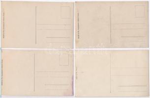 1916-1917 Osztrák-magyar és német katonai egységek a Brassó környéki hegyekben. 37 db érdekes fotóla...