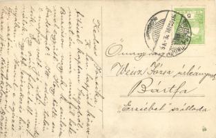 1916 Buziásfürdő, Baile Buzias; József forrás / spring pavilion. photo