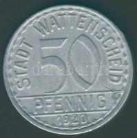 Német Birodalom/ Weimari Köztársaság/ Wattenscheid 1920. 50Pf szükségpénz T:3