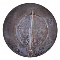 Olaszország ~1921-1943."CREDERE OBBEDIRE COMBATTERE VINCERE" az olasz fasiszta pár ezüstöz...