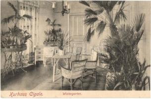 Mali Losinj, Lussinpiccolo-Cigale; Kurhaus Cigale, Wintergarten / spa, winter garden, interior