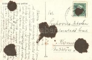 Kisszeben, Sabinov, Zeben; (ragasztónyom / gluemark)