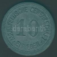 Német Birodalom/ Weimari Köztársaság/ Eisleben 1918. 10Pf szükségpénz T:3
