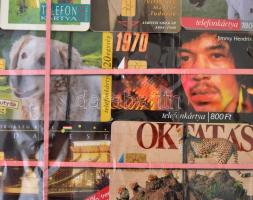 Magyar telefonkártya gyűjtemény különféle, ritka darabokkal is, összesen 300 db + telefonkártya-kata...