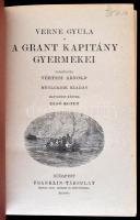 Verne Gyula gyűjtemény, több kiadásból, összesen 26 kötet: 

Bordó, egészvászon-kötés: Észak dél e...