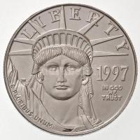 Amerikai Egyesült Államok 1997. 100$ Pt Amerikai sas (31,1050g/0.9995) T:1 / USA 1997. 100 Dollar Platinum American Eagle (31,1050g/0.9995) C:UNC Krause KM#286