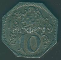 Német Birodalom/ Weimari Köztársaság/ Hamm 1919. 10Pf szükségpénz T:3