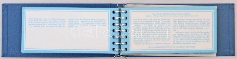 Amerikai Egyesült Államok 1981-1983. "A világ 100 leghíresebb bélyege" 100db-os miniatűr A...