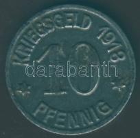 Német Birodalom/ Weimari Köztársaság/ Emmerich 1918. 10Pf szükségpénz T:3