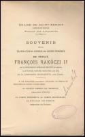 [Francois Xavier Lobry (1848-1931)]: Souvenir de la translation en Hongrie des restes précieux du Pr...