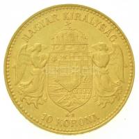 1906KB 10K Au "Ferenc József" (3,39g/0.900) T:1-,2 ph.
/ Hungary 1906KB 10 Korona Au &quo...