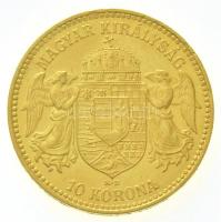 1913KB 10K Au "Ferenc József" (3,38g/0.900) T:1-,2 ph.
/ Hungary 1913KB 10 Korona Au &quo...