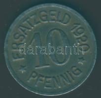 Német Birodalom/ Weimari Köztársaság/ Zeitz 1920. 10Pf szükségpénz T:3