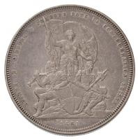 Svájc 1881. 5Fr Ag Fribourg (24,96g/0.835) T:2 / Switzerland 1881. 5 Francs Ag Fribourg (24,96g/0.835) C:XF Krause X#S15