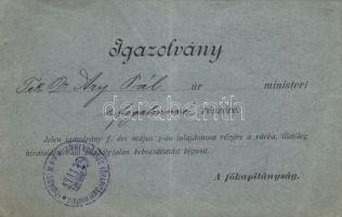 1896 Várba belépésre jogosító napi igazolvány