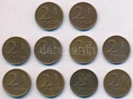 1946. 2f Cu-Zn (5x) + 1947. 2f Cu-Zn (5x) T:1-,2